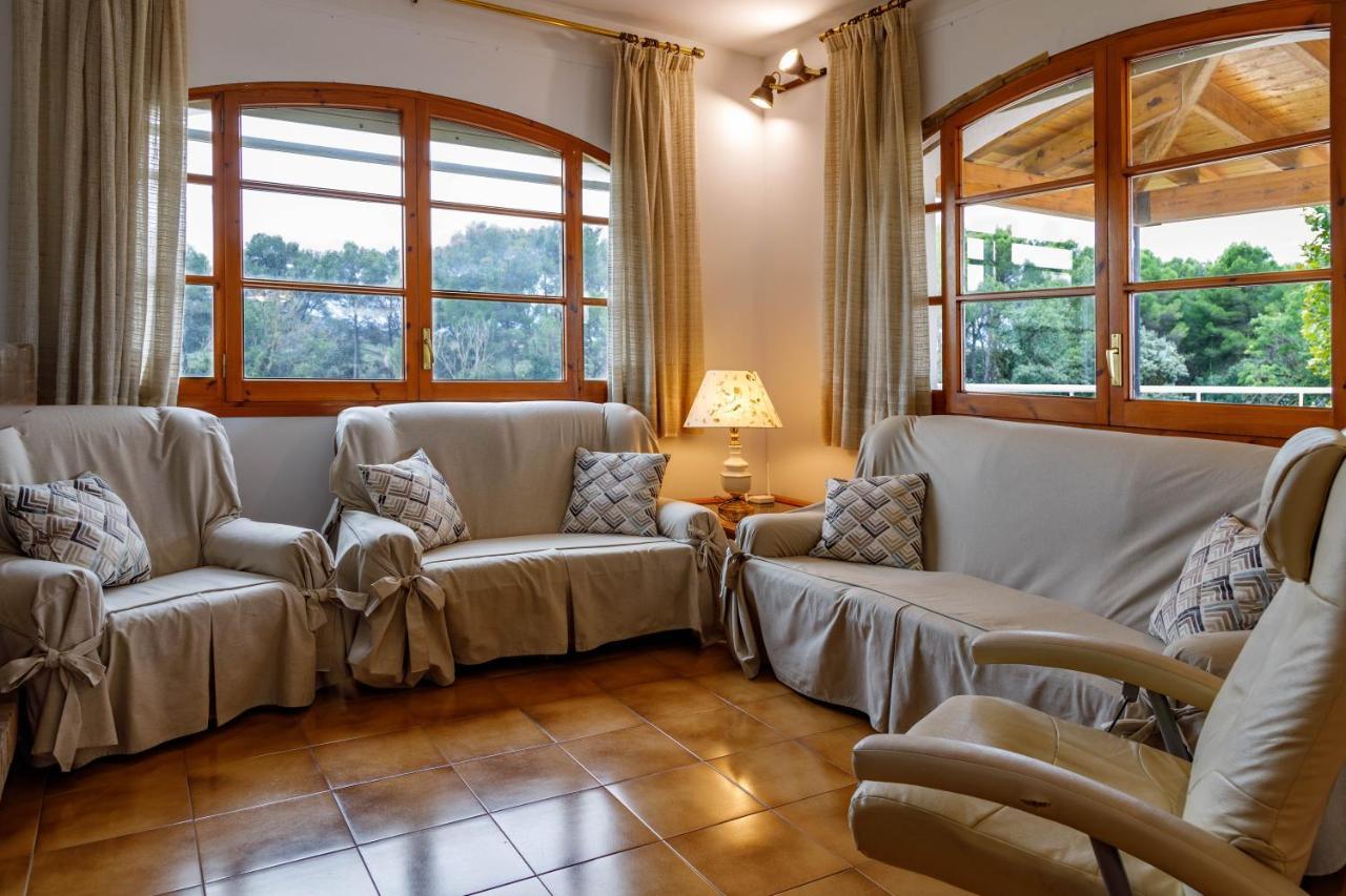 Casa Fontanals Villa Pla del Panades Bagian luar foto